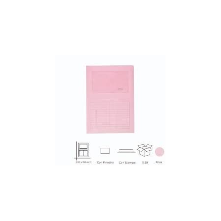 CARTELLINE SINTEX ROSA PZ.50 BLASETTI