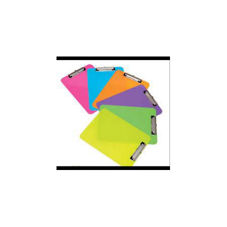 PORTABLOCCO RIGIDO CON MOLLA COLORI FLUO BLUEKOVER