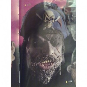 MASCHERA PIRATA FINGOMMA IN BUSTA
