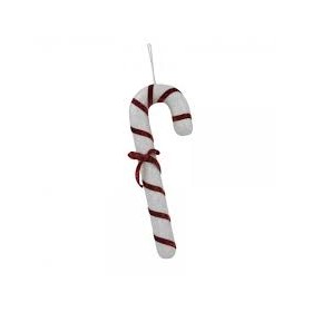 APPENDINO BASTONCINO 22 CM BIANCO/ROSSO