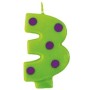CANDELE POIS VERDE N.3