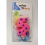 CANDELE POIS FUXIA N. 5