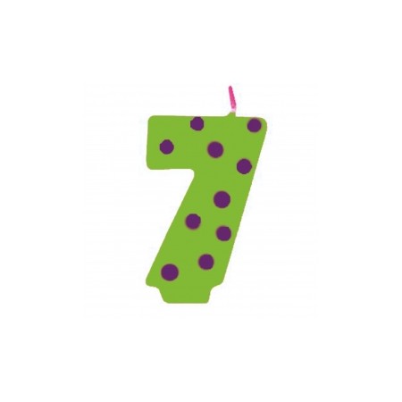 CANDELE POIS VERDE N.7