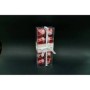 BOX 10 SFERE 6CM VORTICE ROSSO/BIANCO