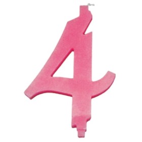 CANDELE MAXI ROSA N4