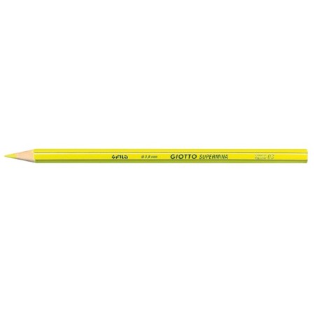 PASTELLI GIOTTO SUPERMINA SING. COLORE GIALLO LIMONE