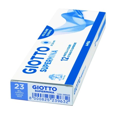 PASTELLI GIOTTO SUPERMINA SING. COLORE BLU COBALTO