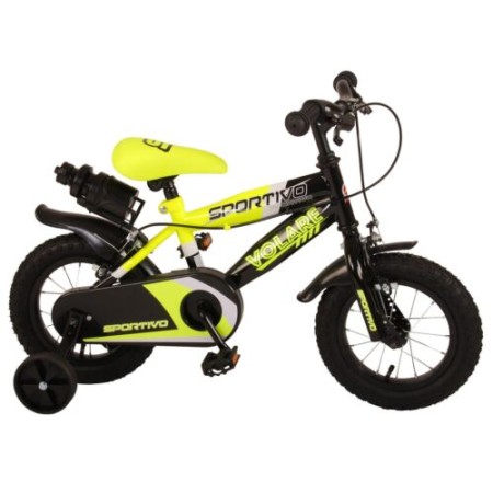 BICICLETTA 12 SPORTIVA GIALLA