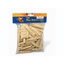 MEZZE MOLLETTE LEGNO 25MM 100PZ