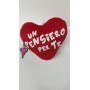 CUORE VELLUTO CON PORTACHIAVI