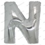 MYLAR LETTERE 42CM ARGENTO N