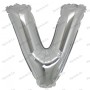 MYLAR LETTERE 42CM ARGENTO V