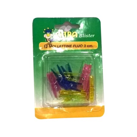 MOLLETTINE FLUO 12PZ