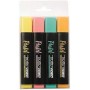 EVIDENZIATORI TRATTO X 4 PASTEL