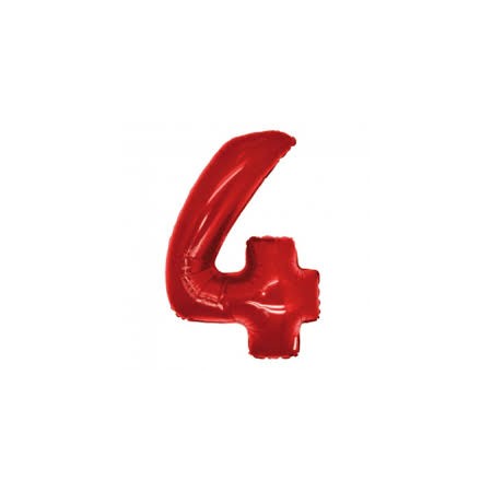 MYLAR ROSSO 102CM N4