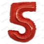 MYLAR ROSSO 102CM N5