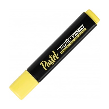 EVIDENZIATORI TRATTO VIDEO PASTEL LIMONE