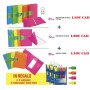 ASSORTIMENTO RACCOGLITORI/PORTALISTINI FLUO ARDA