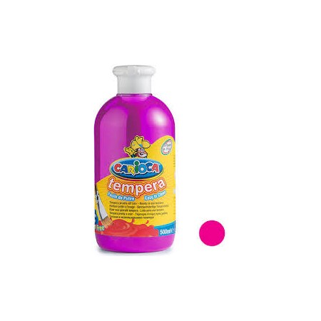 COLORI TEMPERA 500ML CARIOCA MAGENTA