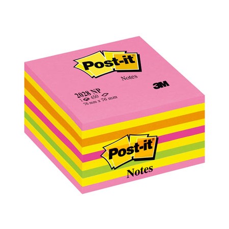 BLOCCHI CUBO 76X76 COL. ASS. 3M