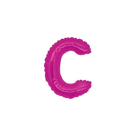 MYLAR LETTERE 42 CM FUXIA C