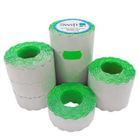 ROTOLI X PREZZATRICE 26X16 VERDI PZ 16
