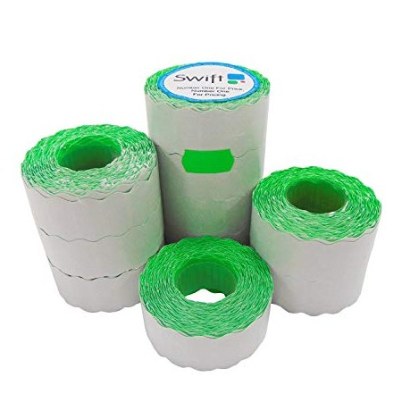 ROTOLI X PREZZATRICE 26X16 VERDI PZ 16