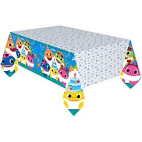 TOVAGLIA DI PLASTICA BABY SHARK 180X120CM