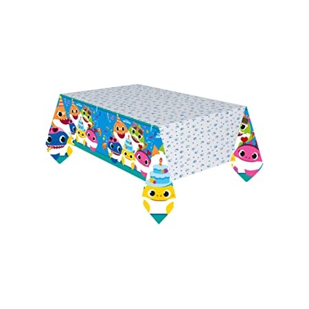 TOVAGLIA DI PLASTICA BABY SHARK 180X120CM