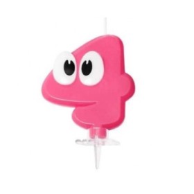 CANDELE OCCHI ROSA N4