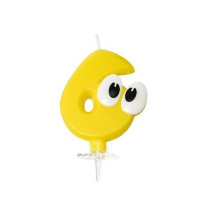 CANDELE OCCHI GIALLO N6
