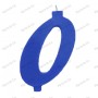 CANDELE MAXI BLU N0