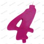 CANDELE MAXI ROSA N4