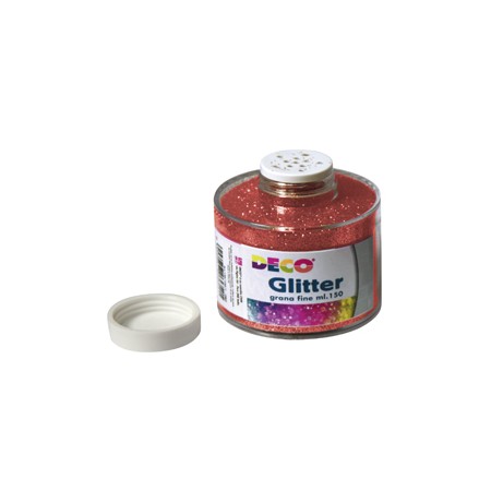 GLITTER 150ML ROSSO