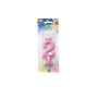 CANDELE CERA ROSA N.2