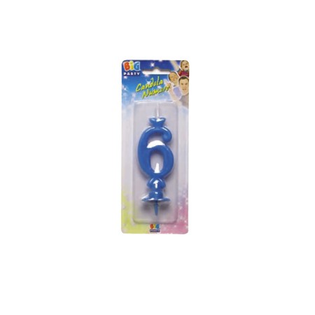 CANDELE CERA CELESTE N.6