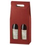 BUSTE P/BOTTIGLIE 2 BOTTIGLIE ROSSO