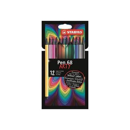 ESP. BIRO STABILO POINT 68 ARTY X12
