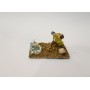 ANCELLE SU BASE LEGNO 0073