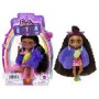 BARBIE EXTRA MINI VESTITO ROSA CON PELLICCIA
