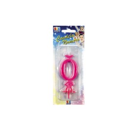 CANDELE CERA FUXIA N.0