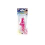 CANDELE CERA FUXIA N.4