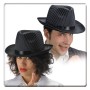 CAPPELLO GANGSTER IN RASO