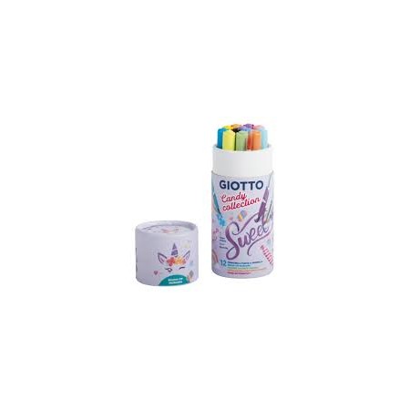 PENNARELLI GIOTTO TURBO SOFT BRUSH X 12 CANDY