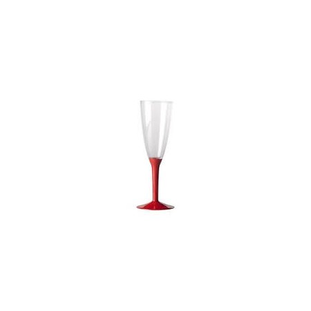 SET 6 FLUTE + GAMBO ROSSO