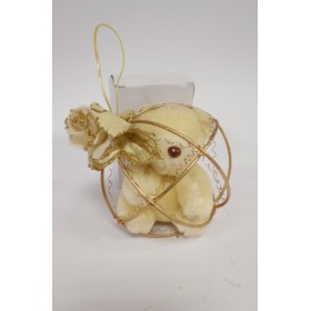 ADDOBBO ALBERO ORSO IN SFERA