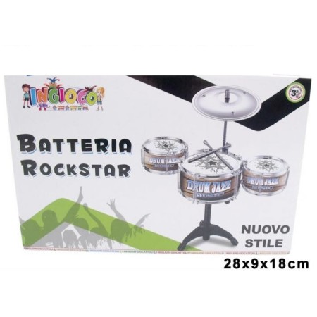 BATTERIA MUSICALE IN BOX