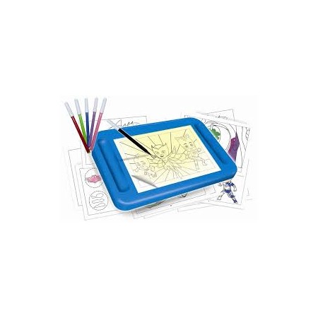 SCUOLA DI DISEGNO CON TAVOLO LUMINOSO  PJ MASKS