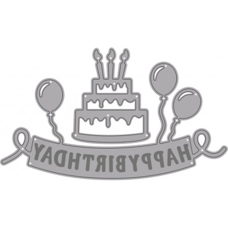 FUSTELLE SOTTILI HAPPY BIRTHDAY