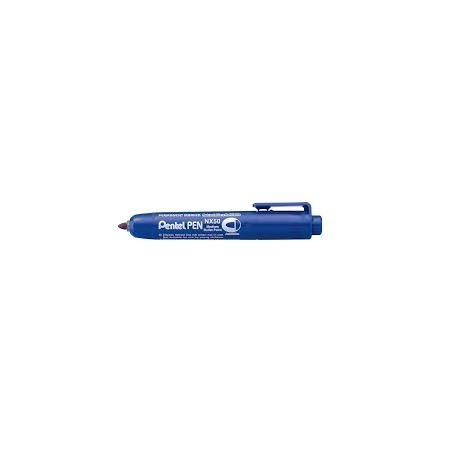PENNARELLI MARKER A SCATTO PENTEL BLU